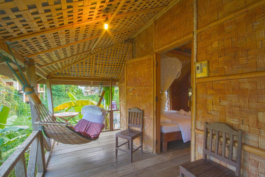 Champa Lao Bungalows Hotel Vang Vieng Exterior foto