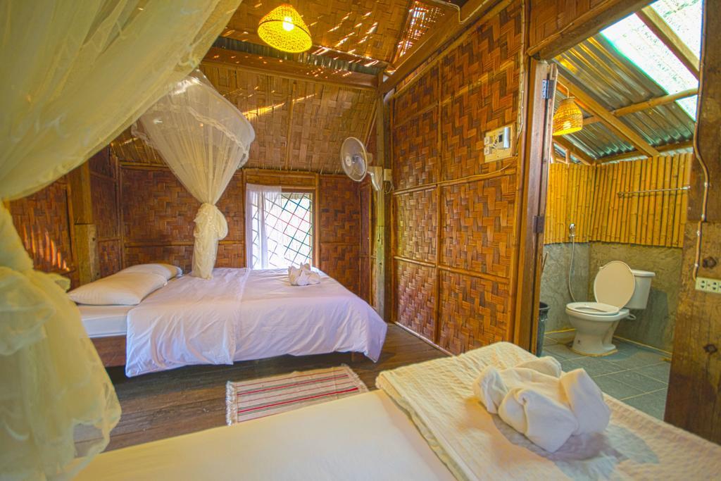 Champa Lao Bungalows Hotel Vang Vieng Exterior foto