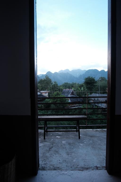 Champa Lao Bungalows Hotel Vang Vieng Exterior foto