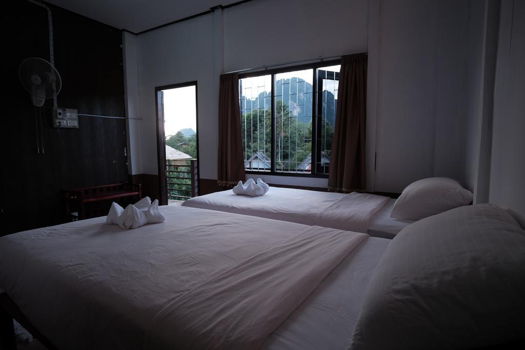 Champa Lao Bungalows Hotel Vang Vieng Exterior foto