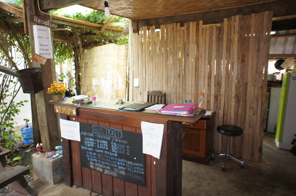 Champa Lao Bungalows Hotel Vang Vieng Exterior foto
