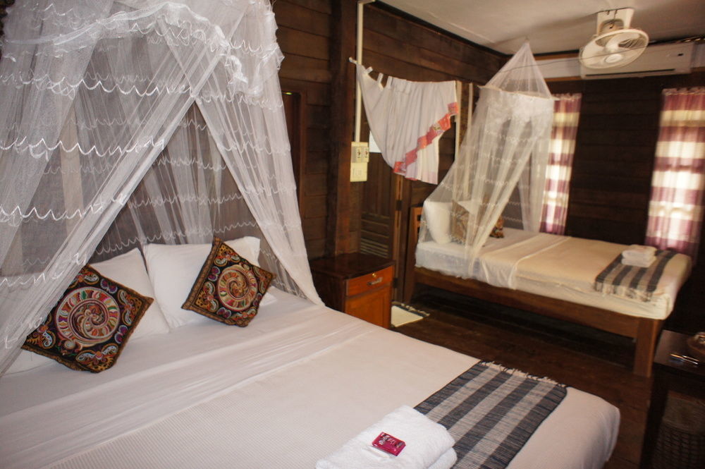 Champa Lao Bungalows Hotel Vang Vieng Exterior foto